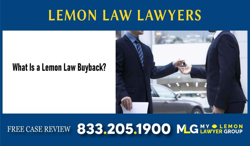 What Is a Lemon Law Buyback lawyer sue lawsuit attorney