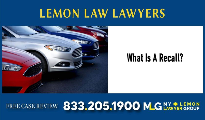 what is a recall lawyer lemon lawsuit defective