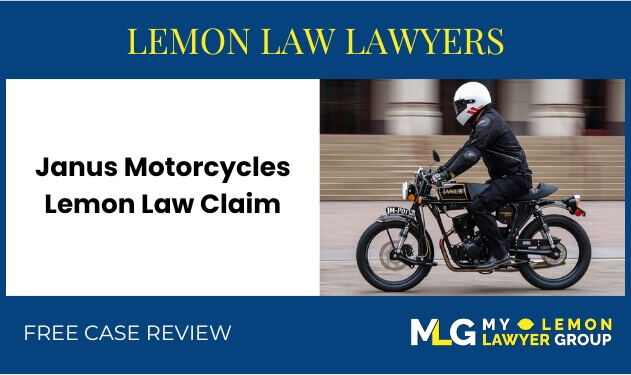 Janus Motorcycles Lemon Law Claim recall lawyer attorney