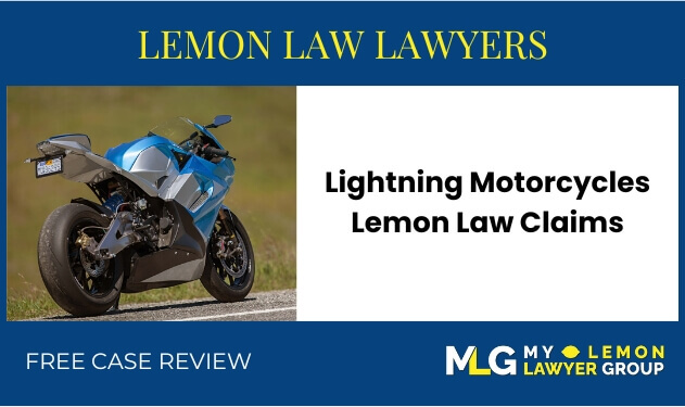 Lightning Motorcycles Lemon Law Claims recall lawyer attorney
